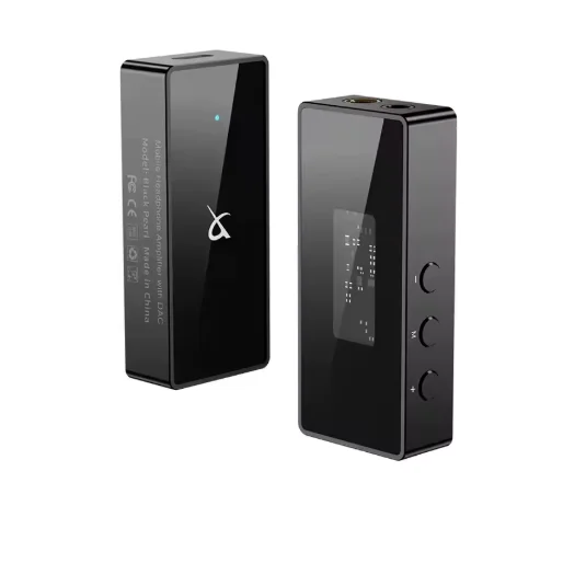 DAC e amplificador portátil TRN Black Pearl preto