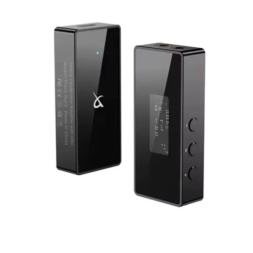 DAC e amplificador portátil TRN Black Pearl preto